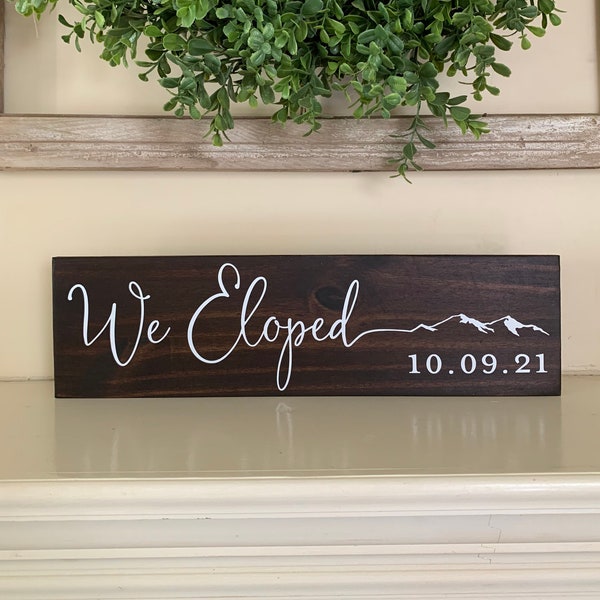 Elopement Announcement - Etsy