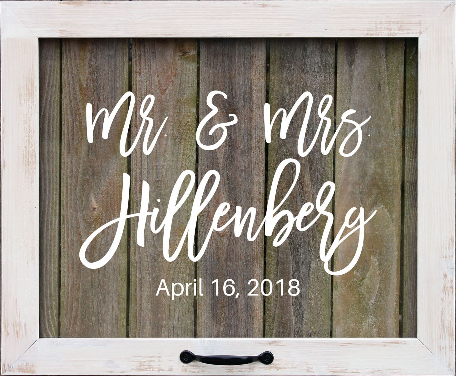 Acrylic Mr and Mrs Sign Personalized Wedding Sign | Etsy