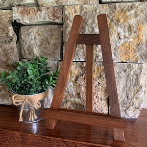 Wood Easel Wedding Sign Stand . Floor Display Lightweight Easel