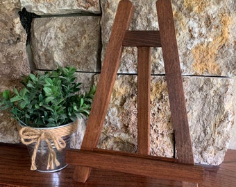 Wood Tabletop Easel, Wedding Sign Stand, Art Easel for