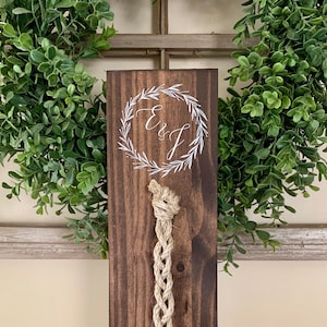 A Cord Of Three Strands Wedding Sign, Unity Ceremony Sign