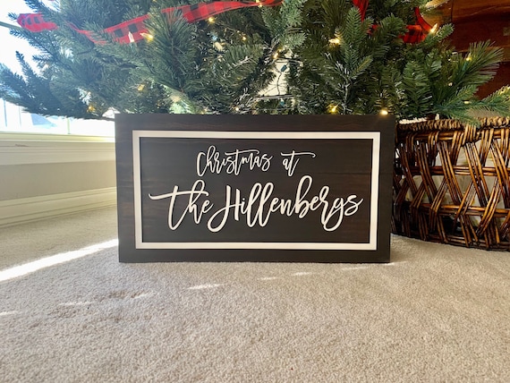 Personalized christmas tree box Clearance