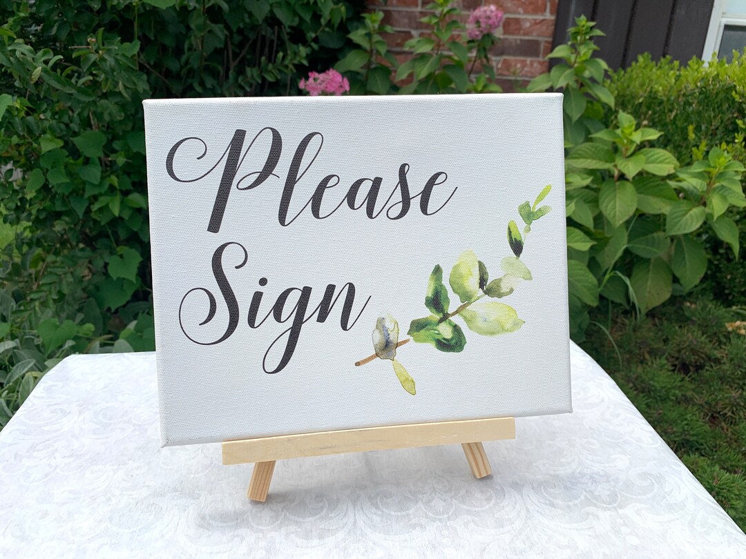 Wedding Reception Sign, Please Sign Guestbook, Favors Sign, Wedding ...