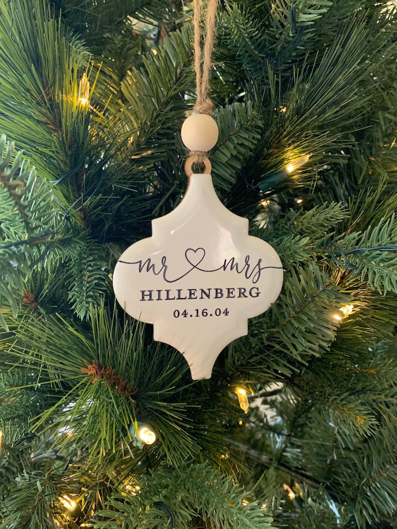 Personalized Engraved Christmas Ornament New Home First Etsy Christmas Ornament New Home