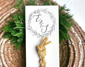 A Cord Of Three Strands Wedding Sign, Unity Ceremony Sign