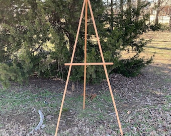 Wood Floor Easel, Wedding Sign Stand, Art Easel