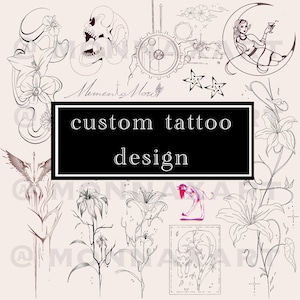 Custom Tattoo Design | Personalized Tattoo Art | Unique Minimalist Tattoo Ideas | unique detailed tattoos