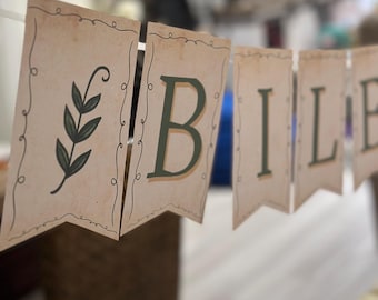 Bilbo’s Pantry Editable Banner | Shire Inspired Printable Party Decor