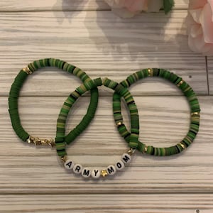 ARMY Mom Bracelet stack!