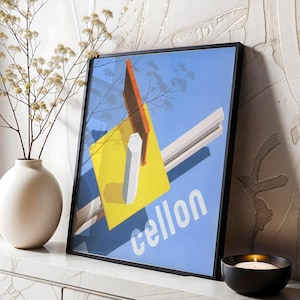 Bauhaus Architectural Print: Vintage Constructivist Wall Art
