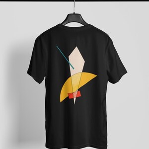 Bauhaus geometric Shirt– Minimalist Design Shirt, bauhaus shirt, bauhaus style, shirt bauhaus, estilo bauhaus, bauhaus design, bauhaus beige