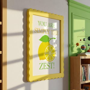 Art Prints Nursery Wall Decor Fruit Prints Wall Art Quotes Baby Room Wall Decor Poster Art Fruit Print Baby Shower Gift Bright Lemon Prints