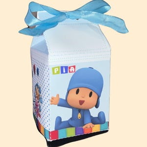 Caixinha personalizada em papel – lembrança artesanal para festa infantil