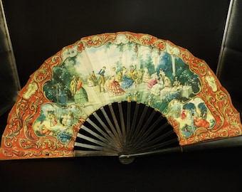 Vintage-Fan im spanischen Stil