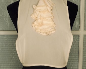 Cuello jabot vintage