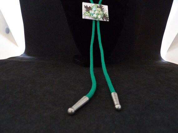 Vintage Handcrafted Rectangular Ceramic Bolo - image 5