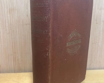 1869 1st Edition Secret History of the Confederacy Jefferson Davis Civil War Book Antique