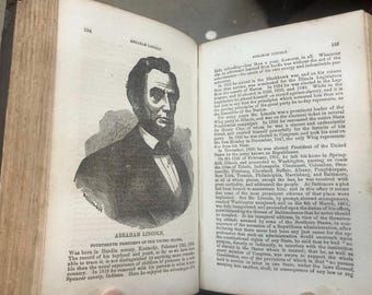 1865 Early Printing of Emancipation Proclamation Abraham Lincoln Civil War  Book Antique