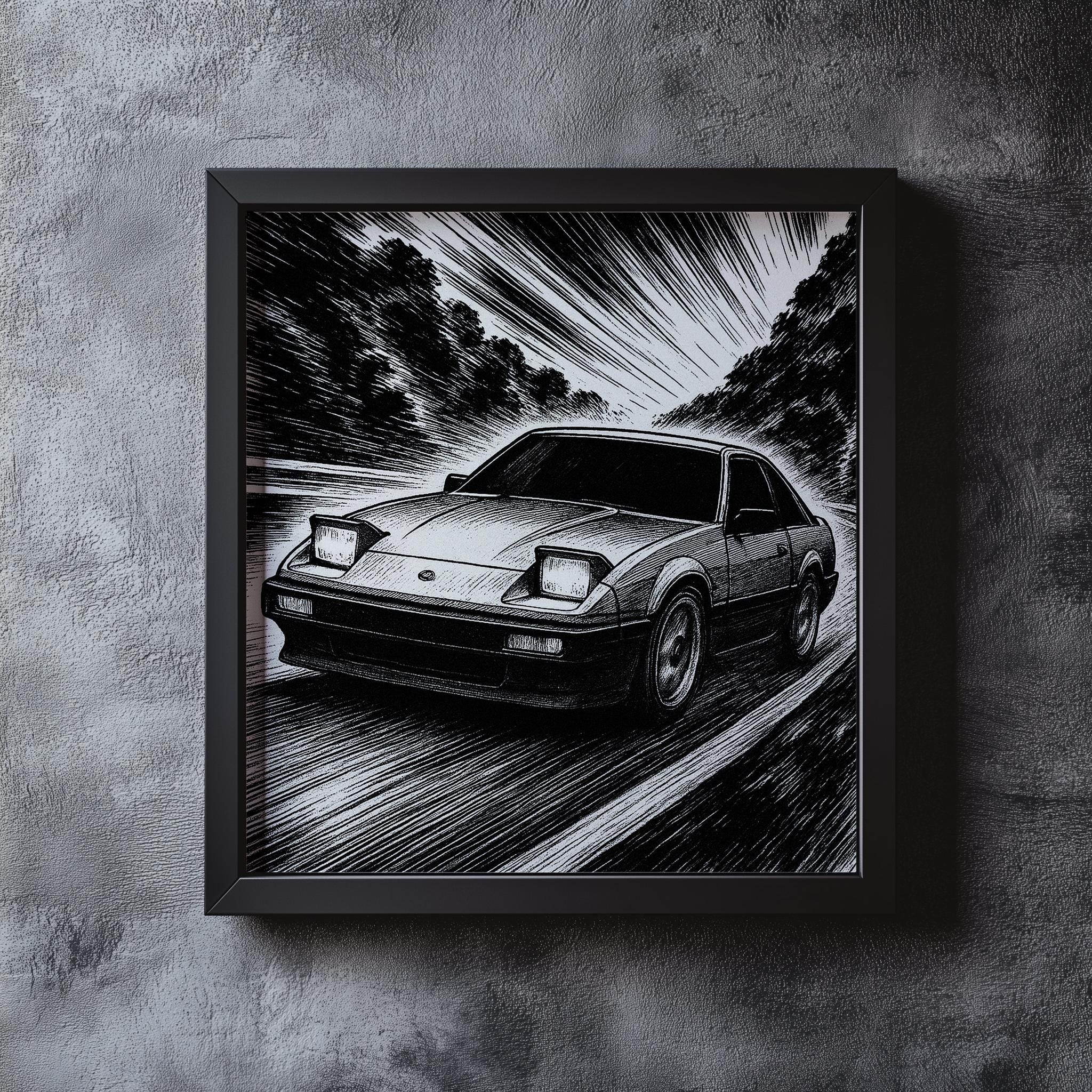 壁絵 300zx Wall Poster - Etsy