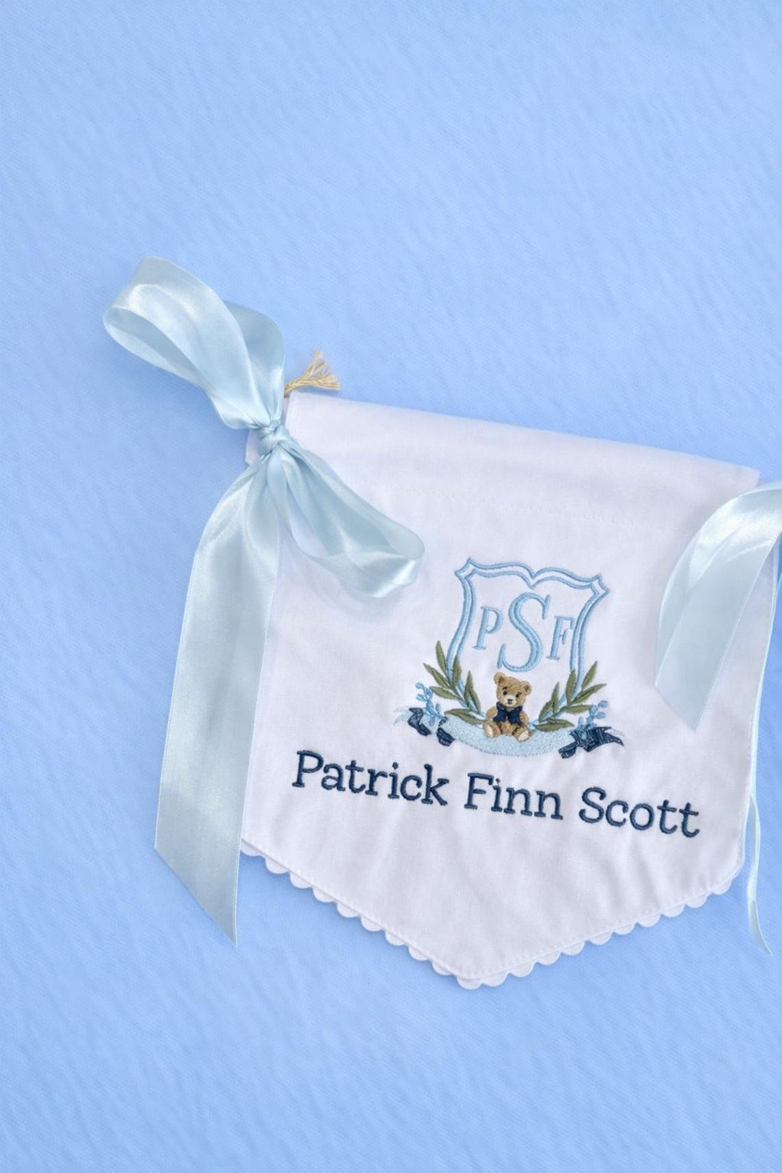 Personalized Baby Name Banner — Teddy Bear