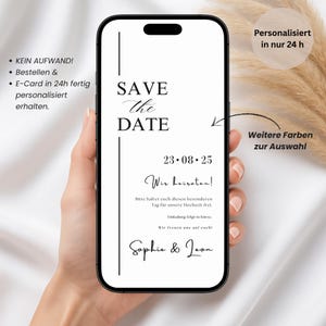 Save the Date Wedding Card Digital | Save the Date Wedding Invitation | Personalized Save the Date Wedding Invitation eCard WhatsApp