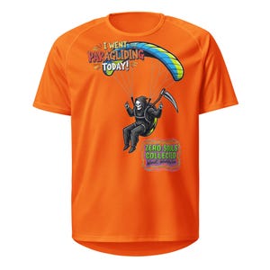 Grim Reaper Paragliding Adventure - koszulka sportowa unisex