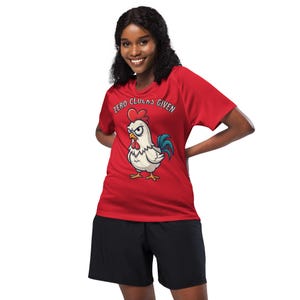Zero Clucks Given - koszulka sportowa unisex
