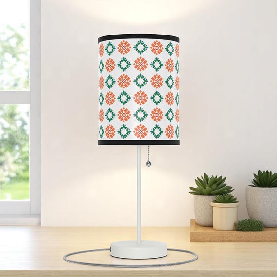Bohemian Floral Table Lamp: Stylish Nightstand Light Australia