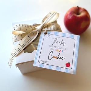 Teacher Appreciation Gift Tag – Instant Download | Printable Thank You Tag | End of Year Teacher Gift