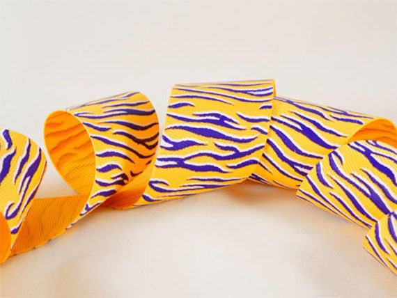 High Quality 1/" Leopard Zebra Abstract Printed Grosgrain Ribbon Cheer Hair Bow