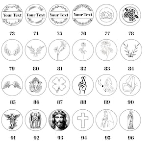 Custom Wax Seal Stickers with Self-Adhesive, Monogram Wax Seals, Handmade Wax Seals for Wedding invitation, Logo Wax Seals