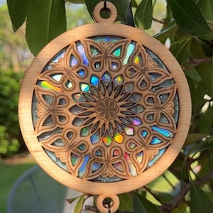 Schmetterling Suncatcher Sonnenfänger für Upcycled CDs - Umweltfreundliche Laser Cut Dateien für Cricut, Glowforge, Silhouette, CNC | Digitaler Download