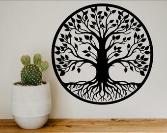 Tree of Life SVG | Laser Cut Wall Art, CNC, Cricut (Digital Download)