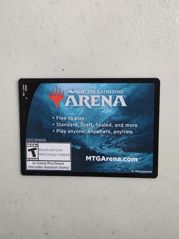 MTG Arena Promo Code - Etsy MTG Arena Promo Code - Etsy