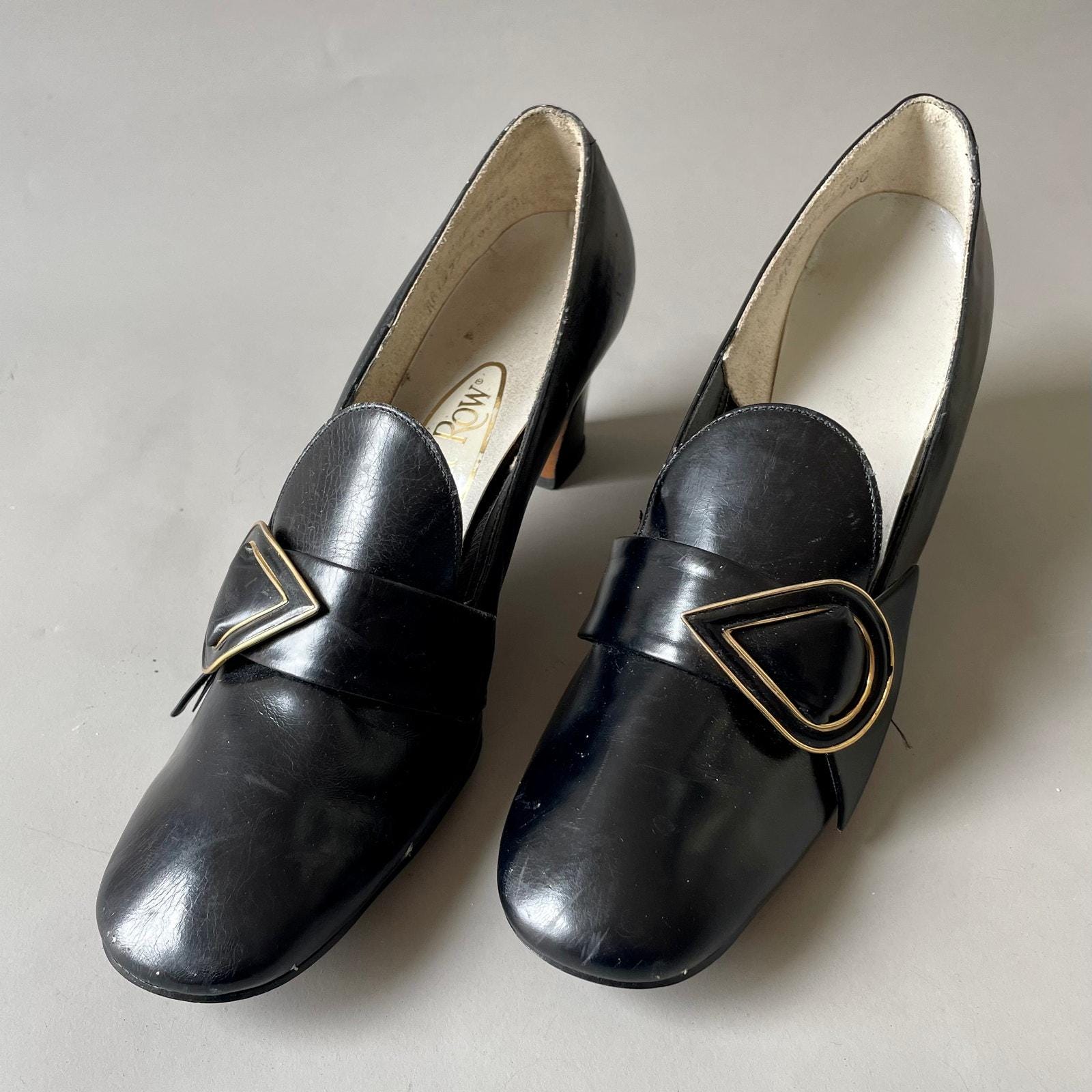 70s Square Toe - Etsy Canada