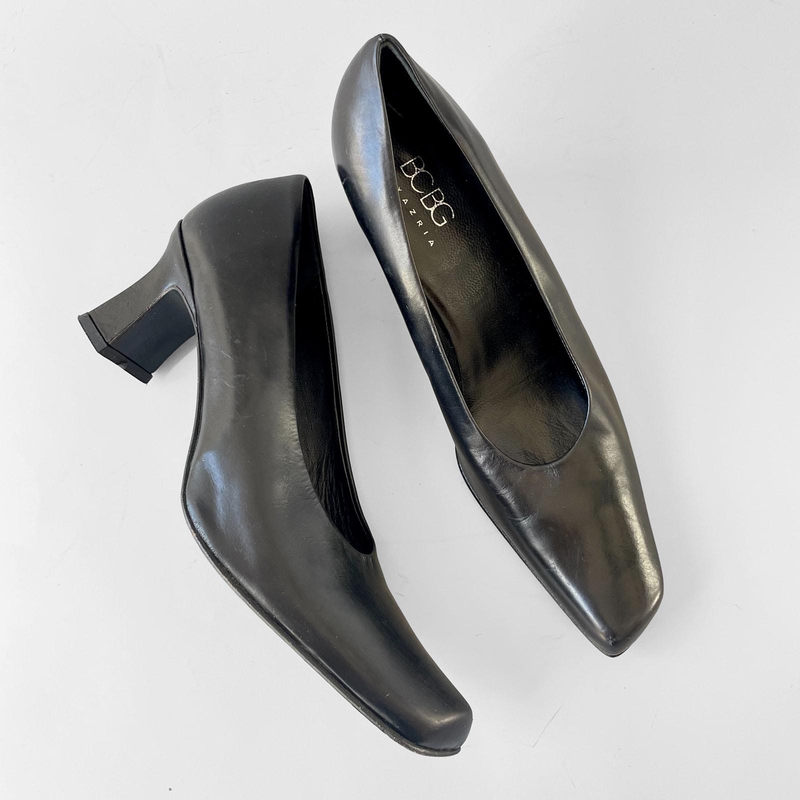 PELLECO Vero Cuoio ハイヒール 37.5 Vero Cuoio Womens Shoes Black Leather Crystal Size 37 Italy