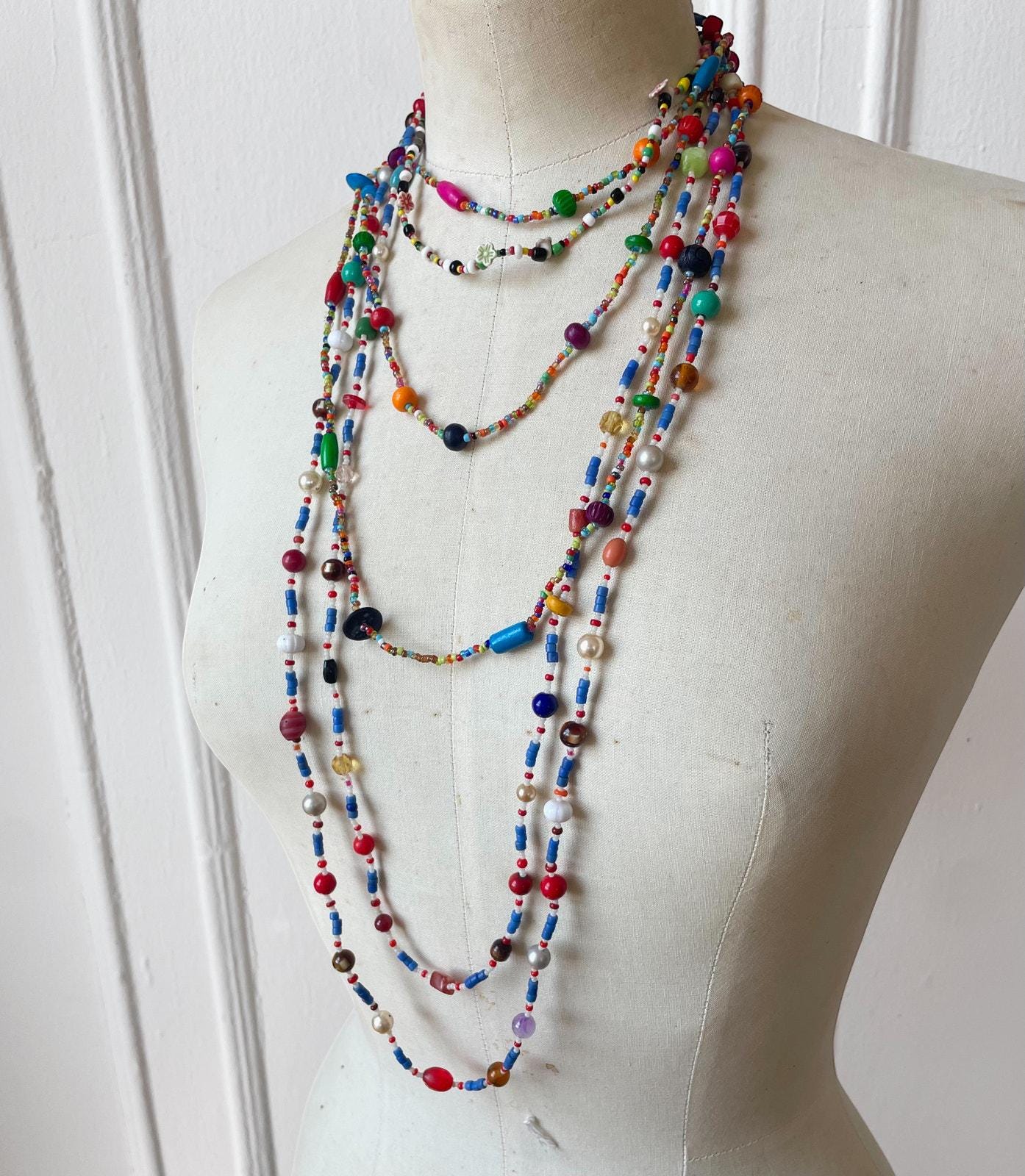 1960s hippie glass beads - Etsy 日本