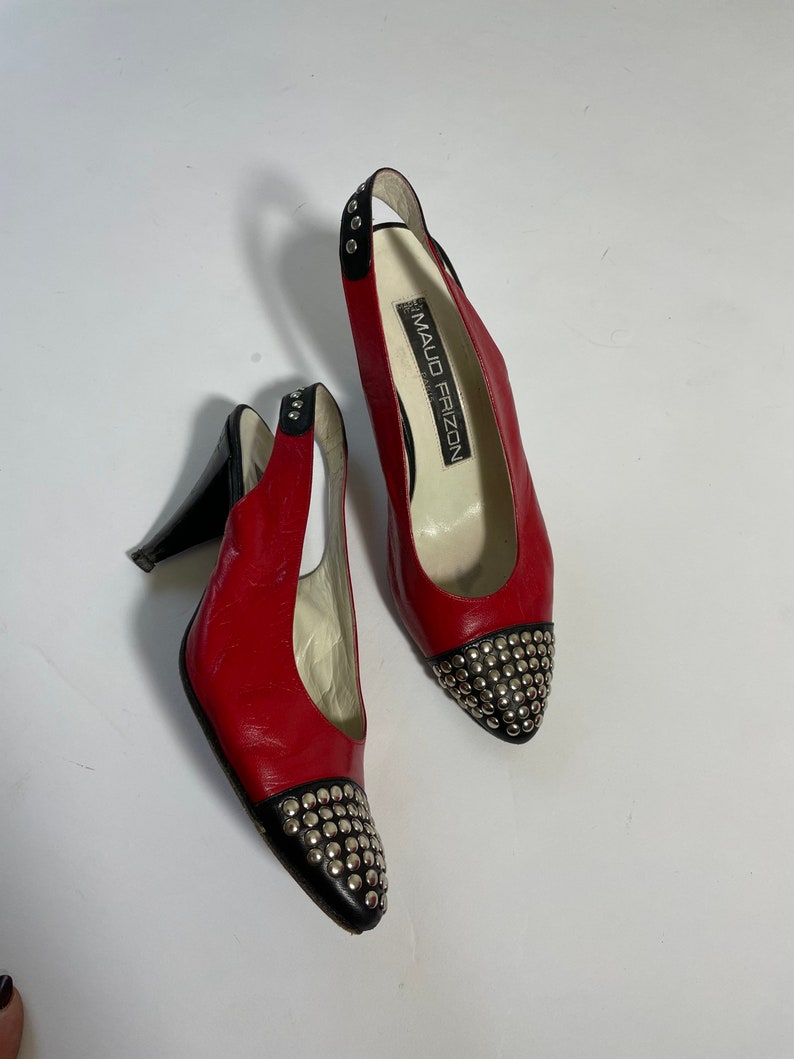 80s Studded Maud Frizon Pump image 8