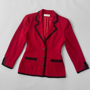 Dior red blazer - Etsy 日本