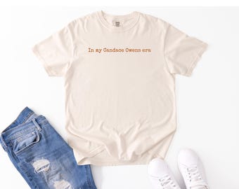 In My Candace Owens Era T-Shirt, Political Statement Tee