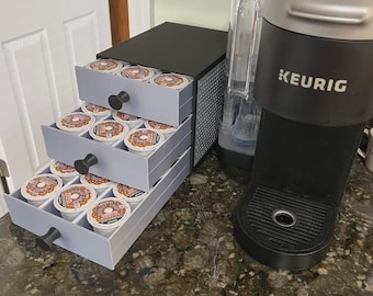 K-Cup Coffee Pod Holder - 3D Printer STL Files