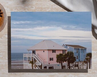 Beaufort South Carolina Strandhaus Fotografie Druck (digitaler Download)