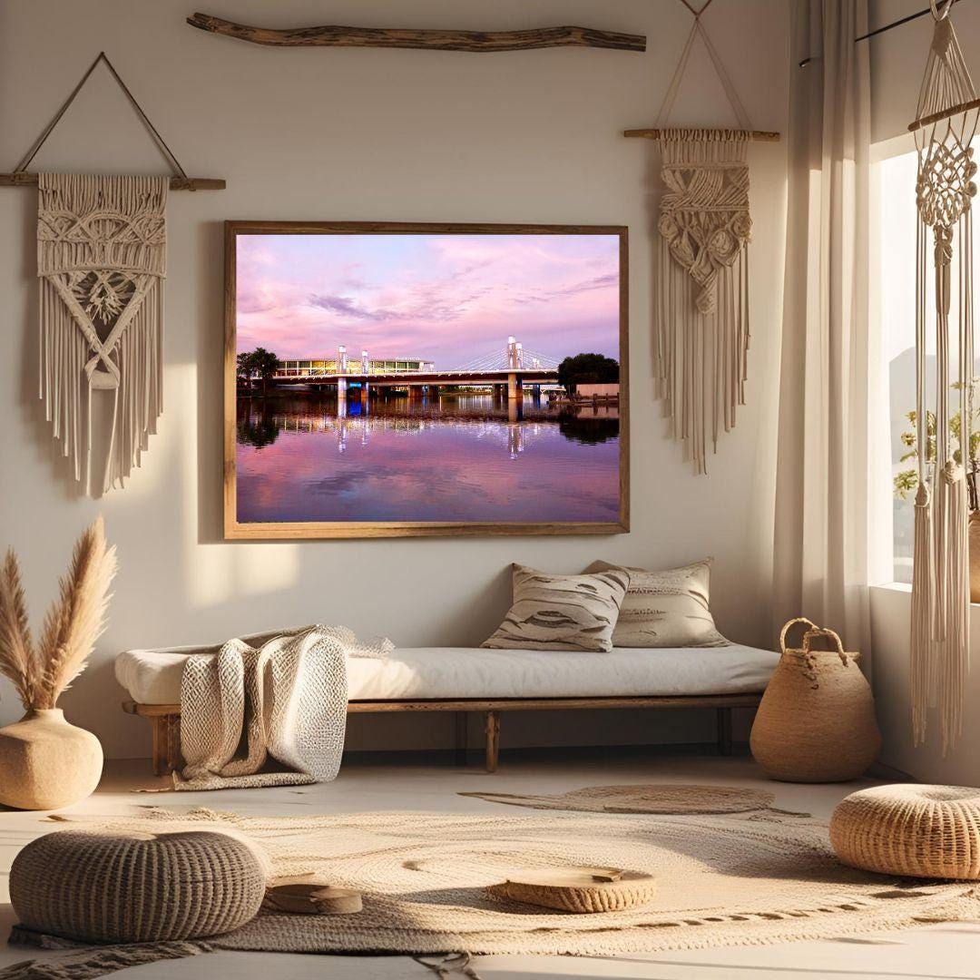 Mclane Stadium Sunset Print – Baylor University Wall Art – Waco Texas ...