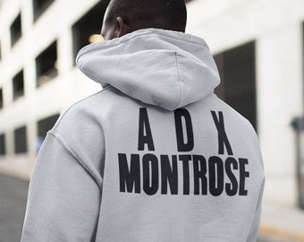 ADX Montrose Prison Jacket - BCS Zip Hoodie - Unisex - Screen Accurate Prop Replica - Fan Memorabilia - Cosplay