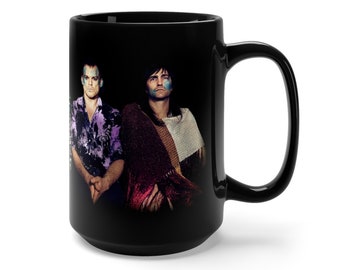 Princess goes to the butterfuly museum mug - 11oz / 15oz - Black Coffee Cup - Band Fan Gift - Michael C. Hall