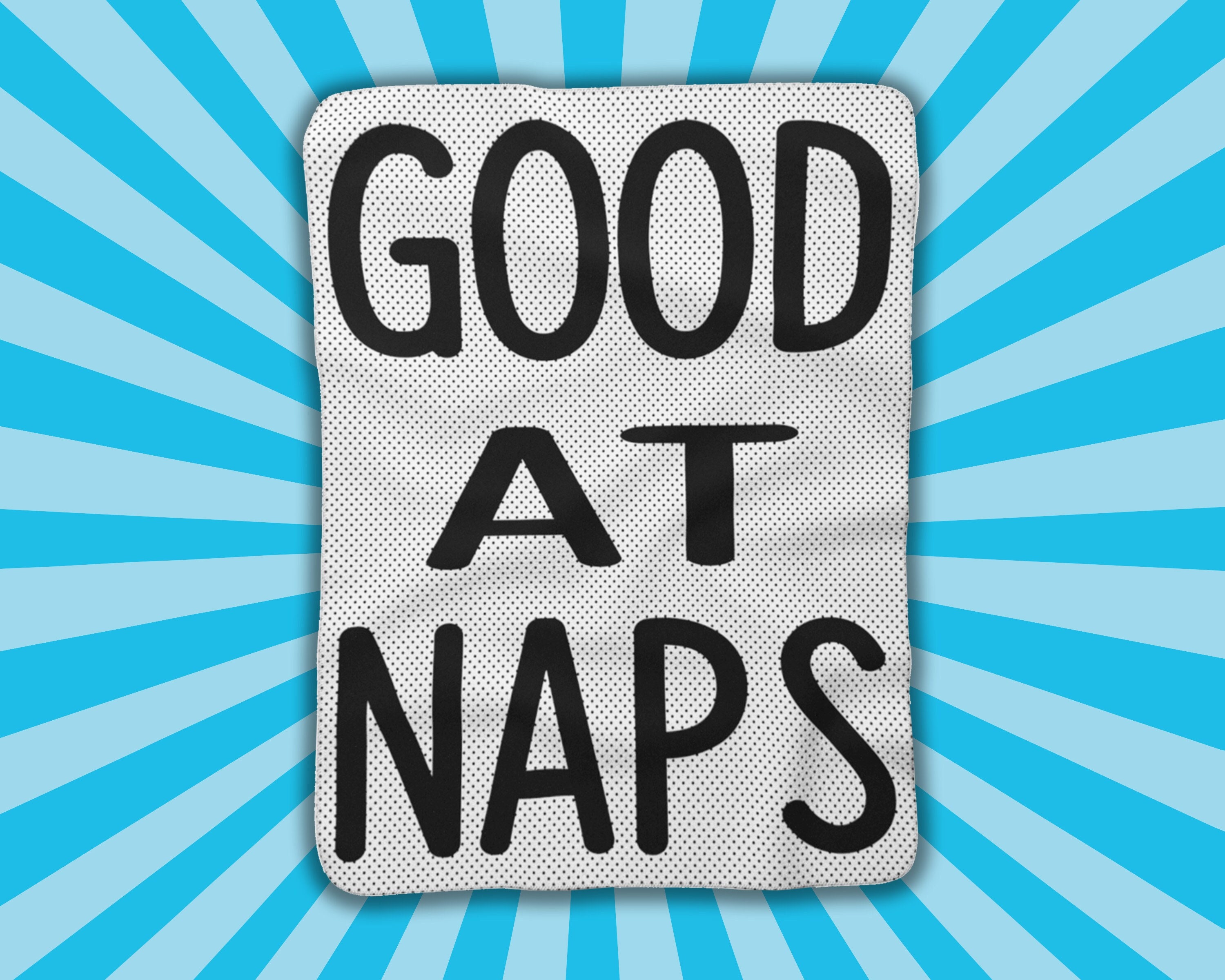 Good at Naps Blanket - Plush Fleece Throw Blanket - Etsy