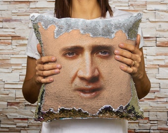nicolas cage magic pillow