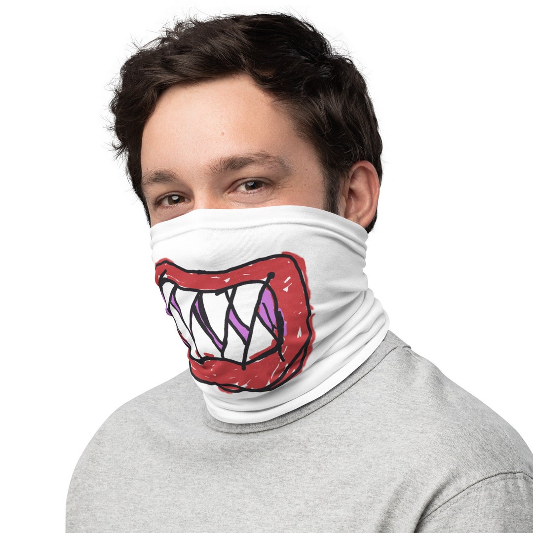 Bowser Jr. Bandana Bib Neck Gaiter Replica Tribute Etsy