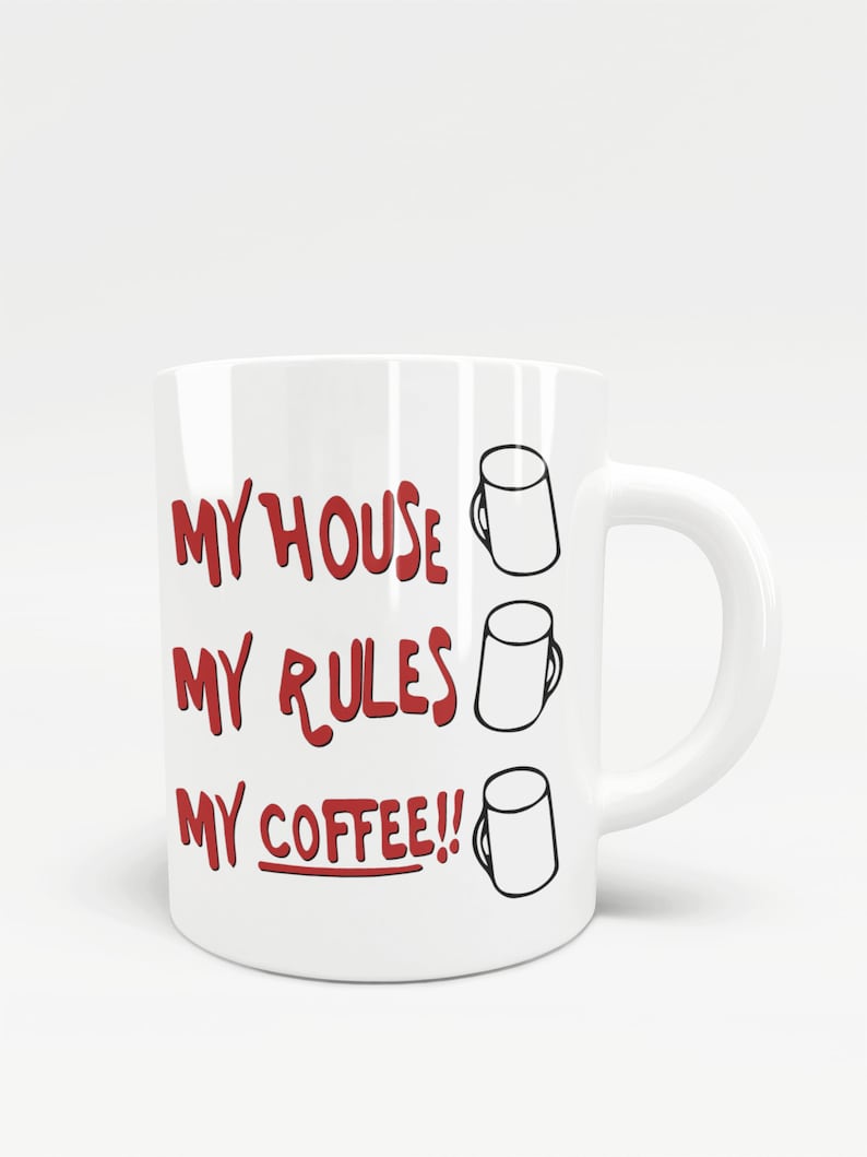Knives Out Mug My House My Rules My Coffee Mug Movie Etsy Australia