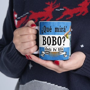 Que Mira' Bobo? mug - Anda Pa' Alla - Coffee Cup - Mondial 2022 World Cup - Argentina Soccer Fan image 4